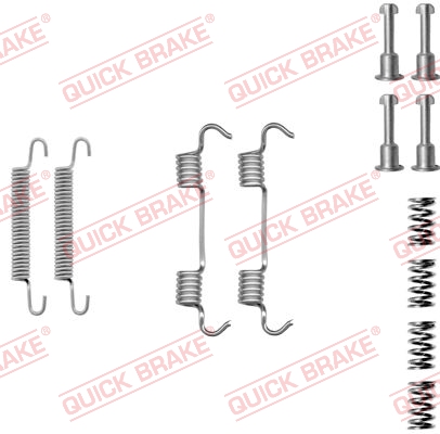 Rem montageset Quick Brake 105-0801