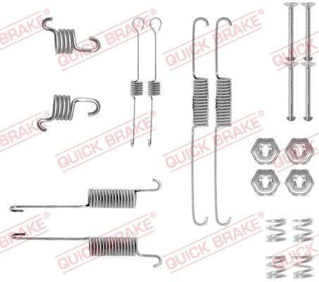 Rem montageset Quick Brake 105-0809