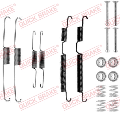 Rem montageset Quick Brake 105-0813