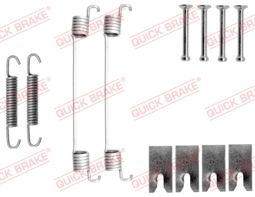 Rem montageset Quick Brake 105-0827