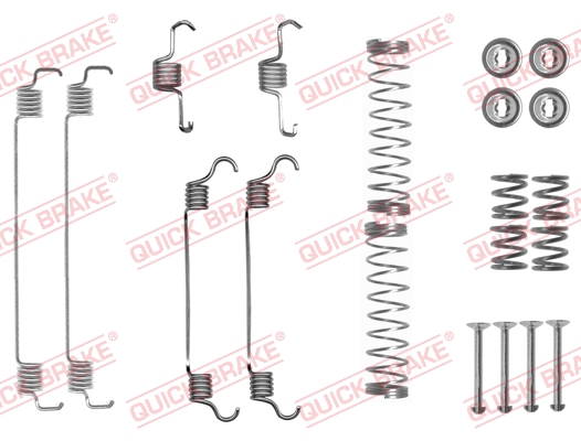 Rem montageset Quick Brake 105-0835