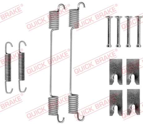 Rem montageset Quick Brake 105-0836