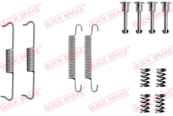 Rem montageset Quick Brake 105-0841