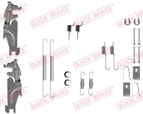 Rem montageset Quick Brake 105-0847S