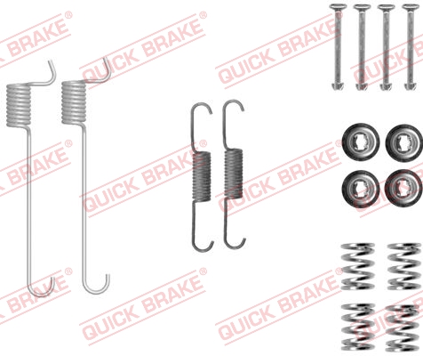 Rem montageset Quick Brake 105-0848