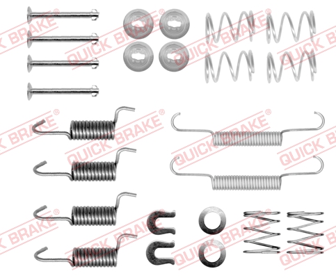 Rem montageset Quick Brake 105-0871