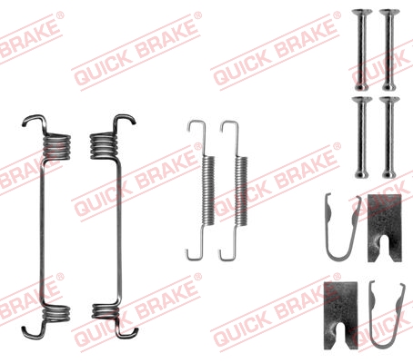 Rem montageset Quick Brake 105-0875