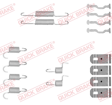 Rem montageset Quick Brake 105-0876