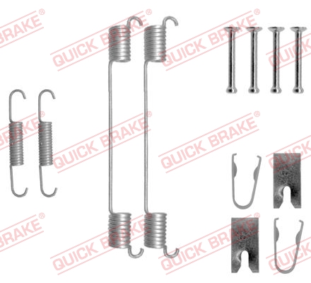 Rem montageset Quick Brake 105-0883