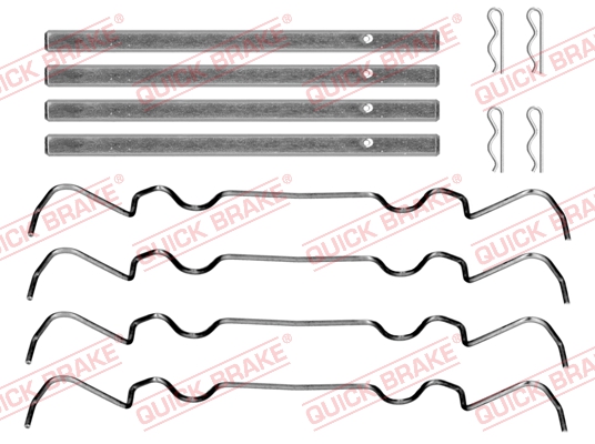 Rem montageset Quick Brake 109-0069