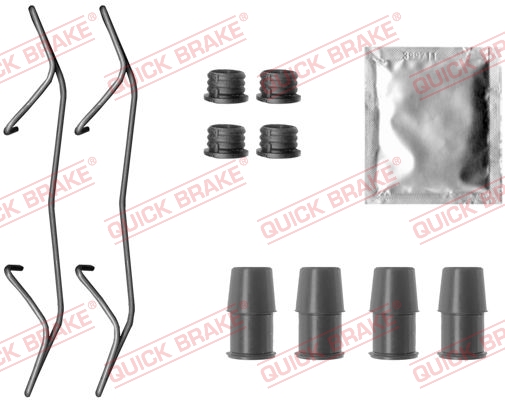 Rem montageset Quick Brake 109-0075