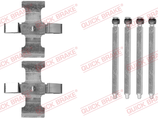 Rem montageset Quick Brake 109-0076