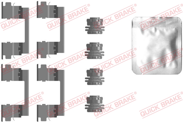 Rem montageset Quick Brake 109-0096