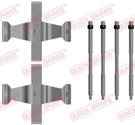 Rem montageset Quick Brake 109-0109