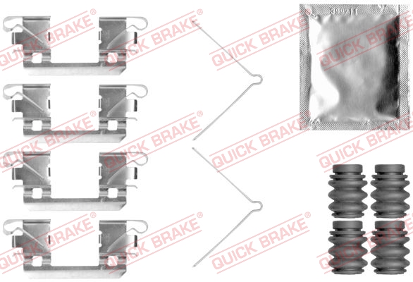 Rem montageset Quick Brake 109-0113