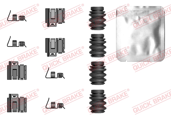 Rem montageset Quick Brake 109-0119