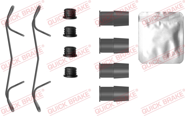 Rem montageset Quick Brake 109-0125