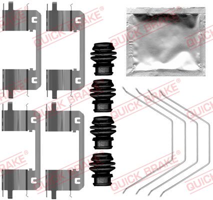 Rem montageset Quick Brake 109-0141