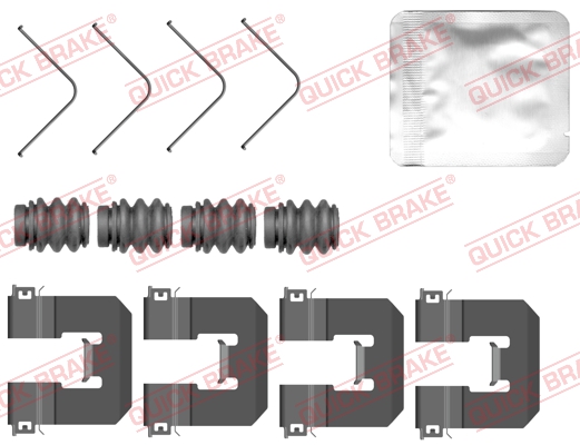 Rem montageset Quick Brake 109-0160