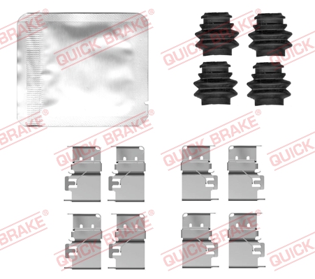 Rem montageset Quick Brake 109-0172
