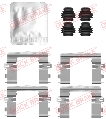 Rem montageset Quick Brake 109-0177