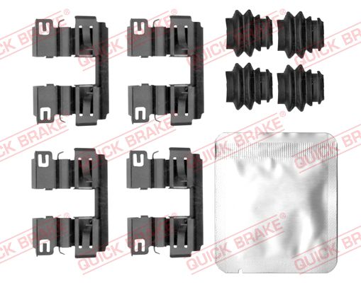 Rem montageset Quick Brake 109-0186