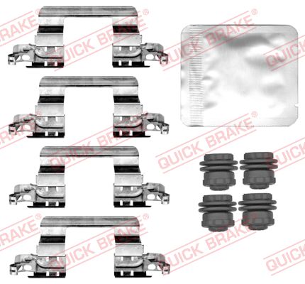 Rem montageset Quick Brake 109-0187