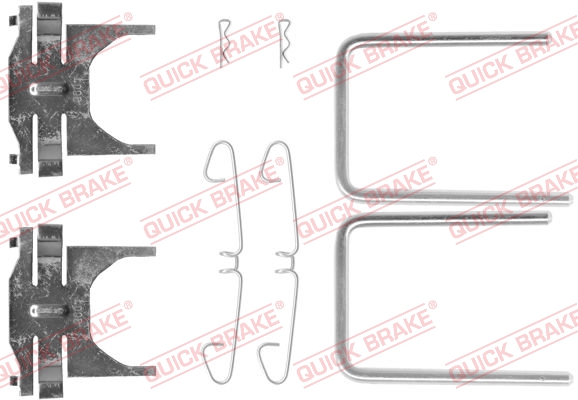 Rem montageset Quick Brake 109-0928