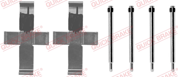 Rem montageset Quick Brake 109-0979