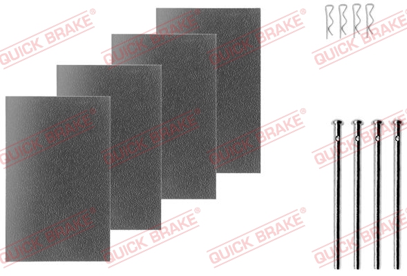Rem montageset Quick Brake 109-0983R