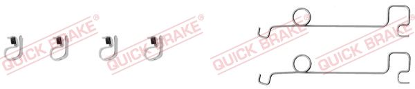 Rem montageset Quick Brake 109-0994