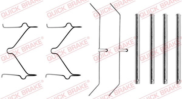 Rem montageset Quick Brake 109-1050