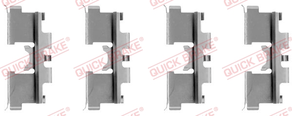 Rem montageset Quick Brake 109-1068