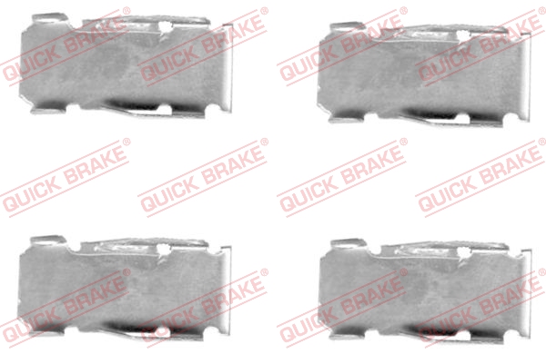 Rem montageset Quick Brake 109-1094