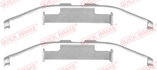 Rem montageset Quick Brake 109-1097