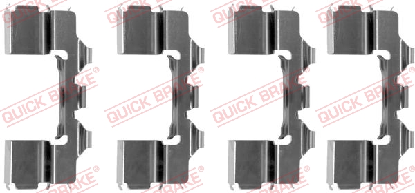 Rem montageset Quick Brake 109-1104