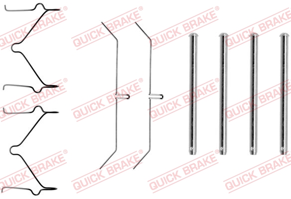 Rem montageset Quick Brake 109-1129