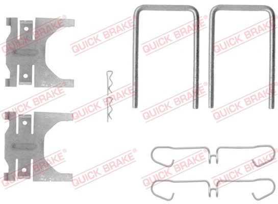 Rem montageset Quick Brake 109-1144