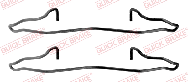 Rem montageset Quick Brake 109-1186