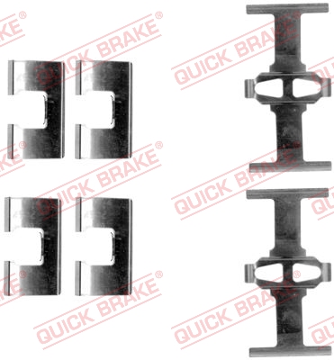 Rem montageset Quick Brake 109-1203