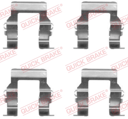 Rem montageset Quick Brake 109-1279