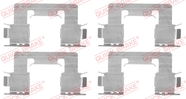 Rem montageset Quick Brake 109-1294