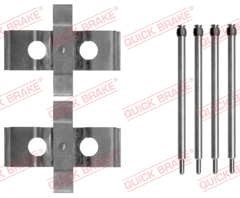 Rem montageset Quick Brake 109-1611