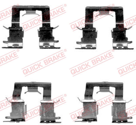 Rem montageset Quick Brake 109-1620