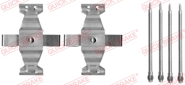 Rem montageset Quick Brake 109-1636