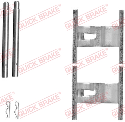 Rem montageset Quick Brake 109-1660