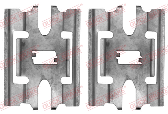 Rem montageset Quick Brake 109-1663