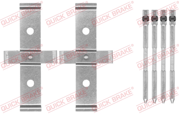 Rem montageset Quick Brake 109-1694