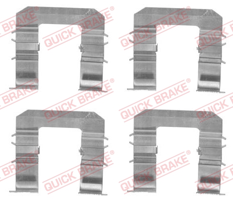 Rem montageset Quick Brake 109-1735