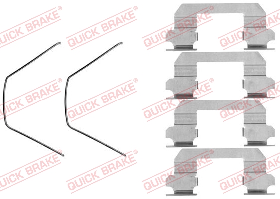 Rem montageset Quick Brake 109-1789